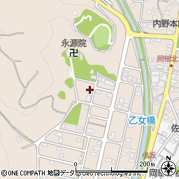 静岡県藤枝市岡部町岡部354周辺の地図