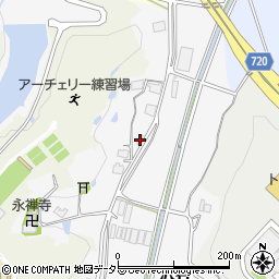 兵庫県三田市沢谷74周辺の地図