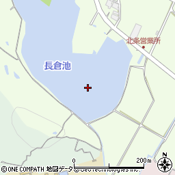 長倉池周辺の地図