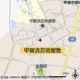 滋賀県甲賀市甲南町竜法師904周辺の地図