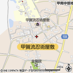 滋賀県甲賀市甲南町竜法師903周辺の地図