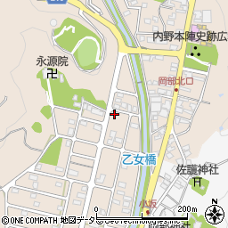 静岡県藤枝市岡部町岡部439周辺の地図