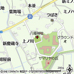 愛知県新城市矢部上ノ川14周辺の地図