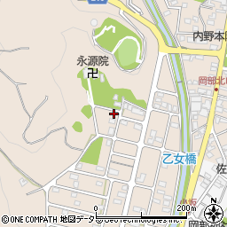 静岡県藤枝市岡部町岡部355周辺の地図