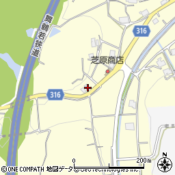 兵庫県三田市上内神1304周辺の地図