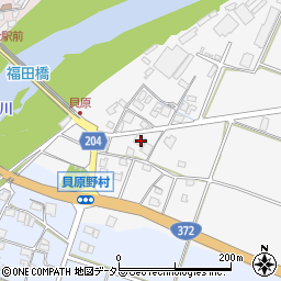 兵庫県加東市貝原133周辺の地図