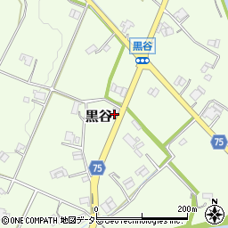 兵庫県加東市黒谷460周辺の地図