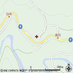 静岡県浜松市天竜区長沢485周辺の地図