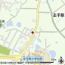 兵庫県三田市志手原873-82周辺の地図