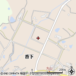 兵庫県三田市香下519周辺の地図