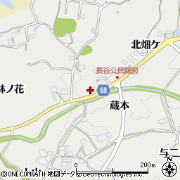 兵庫県宝塚市長谷北阿弥陀4周辺の地図