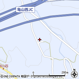 三重県亀山市安坂山町2004周辺の地図