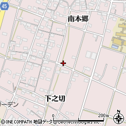 愛知県安城市和泉町南本郷293周辺の地図
