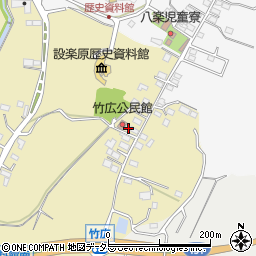 愛知県新城市竹広595周辺の地図