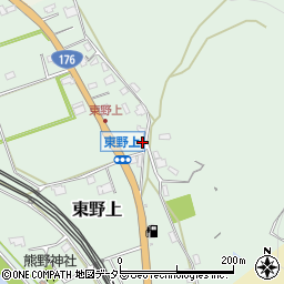 兵庫県三田市東野上109周辺の地図