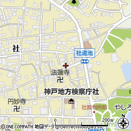 臼井時計店周辺の地図