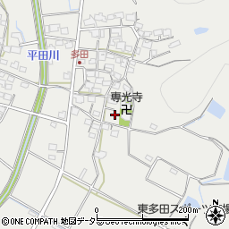 兵庫県姫路市山田町多田192周辺の地図