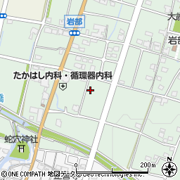 兵庫県姫路市香寺町岩部周辺の地図