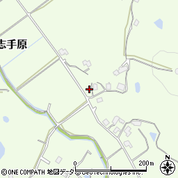 兵庫県三田市志手原667周辺の地図