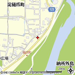 京都府京都市伏見区淀樋爪町441周辺の地図