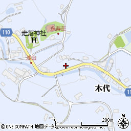 大阪府豊能郡豊能町木代497-1周辺の地図