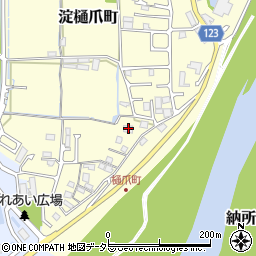 京都府京都市伏見区淀樋爪町360周辺の地図