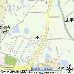 兵庫県三田市志手原873-135周辺の地図