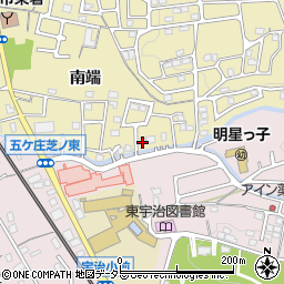 京都府宇治市木幡南端48-10周辺の地図