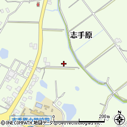 兵庫県三田市志手原1456周辺の地図
