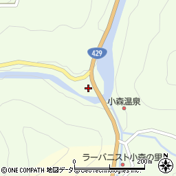岡山県加賀郡吉備中央町小森1877周辺の地図