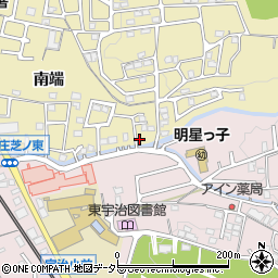 京都府宇治市木幡南端53-25周辺の地図