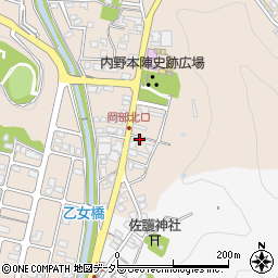 静岡県藤枝市岡部町岡部852周辺の地図