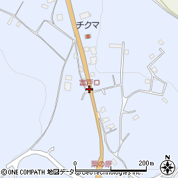 富戸口周辺の地図