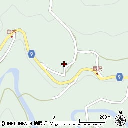 静岡県浜松市天竜区長沢490周辺の地図