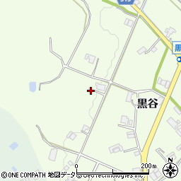 兵庫県加東市黒谷709周辺の地図