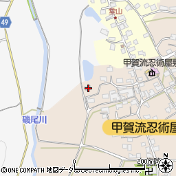 滋賀県甲賀市甲南町竜法師2289周辺の地図