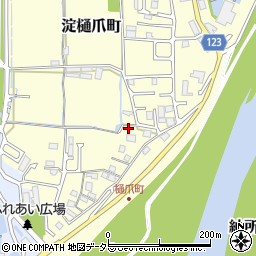 京都府京都市伏見区淀樋爪町362周辺の地図