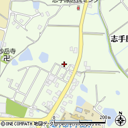 兵庫県三田市志手原873-78周辺の地図