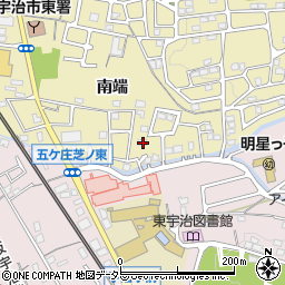 京都府宇治市木幡南端49-1周辺の地図