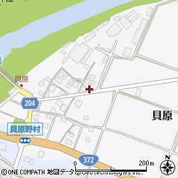 兵庫県加東市貝原154周辺の地図