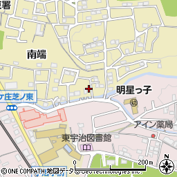 京都府宇治市木幡南端53-22周辺の地図