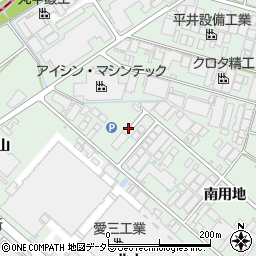 愛知県安城市東端町南用地34周辺の地図