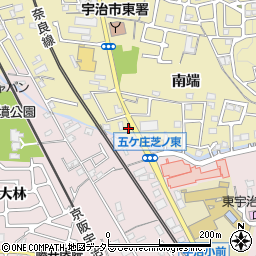 京都府宇治市木幡南端40-29周辺の地図