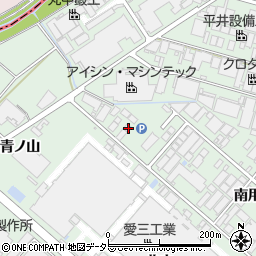 愛知県安城市東端町南用地78周辺の地図