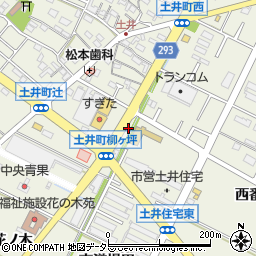 株式会社エイコウ岡崎周辺の地図