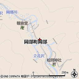 静岡県藤枝市岡部町岡部2685周辺の地図