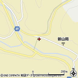 岡山県加賀郡吉備中央町尾原605周辺の地図