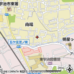 京都府宇治市木幡南端49-5周辺の地図