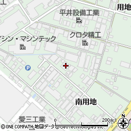 愛知県安城市東端町南用地22-1周辺の地図