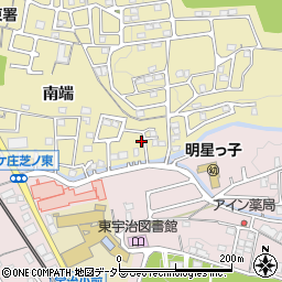 京都府宇治市木幡南端53-23周辺の地図